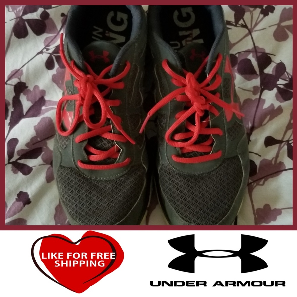 Mens Under Armour Running Shoes Size 10 Used